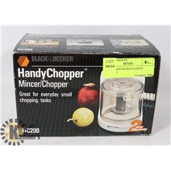 BLACK AND DECKER HANDY CHOPPER