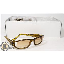 BOX OF LEOPARD PRINT DESIGNER SUNGLASSES