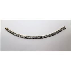 12)  VINTAGE GOLD & SILVER TONE WITH AUSTRIAN