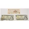Image 1 : TWO CANADIAN 1972 $1 BILLS & ONE 1986 $2 BILLS