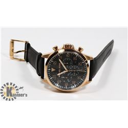 NEW MICHAEL KORS TRIPLE  CHRONO NAVY DIAL