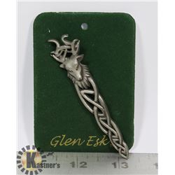 KILT PIN - STAG HIGHLAND STAG CELTIC CROSS BY