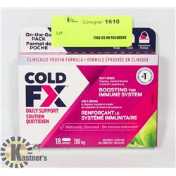 NEW 18 COUNT COLD FX DAILY SUPPORT CAPSULES