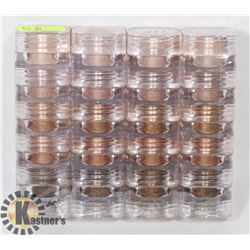 FOUR STACKS OF FIVE ASSORTED MICABELLA SHIMMER