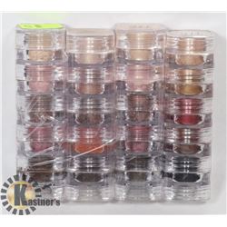 FOUR STACKS OF FIVE ASSORTED MICABELLA SHIMMER