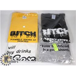 PACK OF ASSORTED T-SHIRTS CONTAINING 4PCS