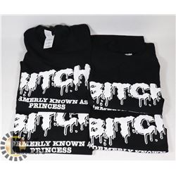 PACK OF ASSORTED T-SHIRTS CONTAINING 4PCS