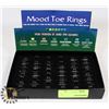 Image 1 : RETAIL DISPLAY OF MOOD TOE RINGS