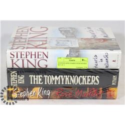 STEPHEN KING HARDCOVER BOOKS- SET OF 3