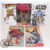 Image 1 : LOT OF 5 RARE SPIDERMAN AND MORE COMICS
