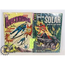 DR. SOLAR #5 IST COSTUME KEY COMIC BLACKHAWK