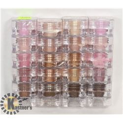 FOUR STACKS OF FIVE ASSORTED MICABELLA SHIMMER