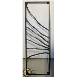 METAL WALL SCULPTURE