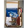 Image 1 : LARGE BOX OF TOOLS, CAR PARTS & MORE