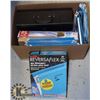 Image 1 : OFFICE SUPPLIES- BOX LOT
