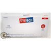 Image 1 : BOX OF 100 NEW  SZ L DISTECH VINYL MEDICAL EXAM