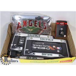 MLB AUTOMOBILE PLATE HOLDERS AND VANITY PLATE &