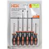 Image 1 : NEW 6PC HDX SCREWDRIVER SET