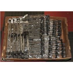 LOT OF 10 NEW CLOSET ORGANIZERS / TOWEL RACKS