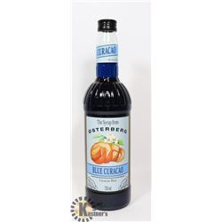 BOTTLE OF BLUE CURACAO SYRUP DRINK FLAVOURING
