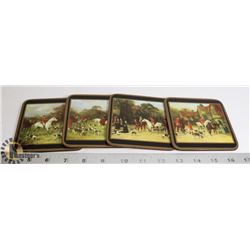 SET OF 4 CLASSIC COASTERS