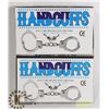 Image 1 : TWO HANDCUFFS WITH KEYS