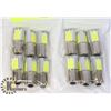 Image 1 : LOT OF 12 NEW RV/AUTO LED BULBS - COOL WHITE
