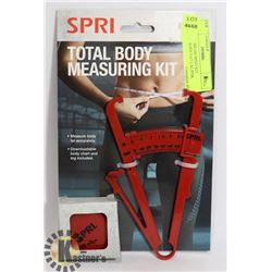 NEW BODY MEASURING KIT INCLUDES BODY FAT CALIPER,