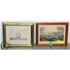Image 1 : LOT OF 2 FRAMED SEASIDE PICTURES