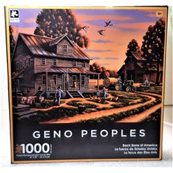 12)  FACTORY SEALED 1000 PCE PUZZLE