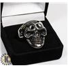 Image 1 : NEW MEN'S SKULL HEAD RING - SIZE 11 -