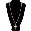 Image 4 : NEW GOLD PLATED CROSS NECKLACE