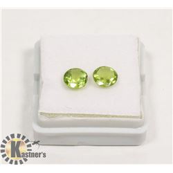 #19-GREEN PERIDOT GEMSTONE ROUND 2.0ct