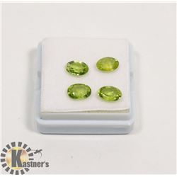 #5-GREEN PERIDOT GEMSTONE OVAL 3.5ct