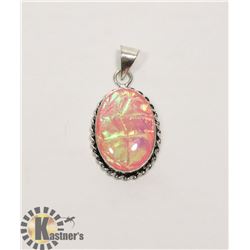 #127-AUSTRALIAN TRIPLET OPAL PENDANT