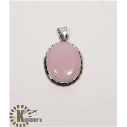 #111-ROSE QUARTZ PENDANT