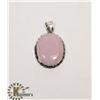 Image 1 : #111-ROSE QUARTZ PENDANT