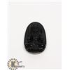Image 1 : #201-BLACK OBSIDIAN BUDDHIST PENDANT 28.16g