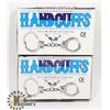 Image 1 : TWO HANDCUFFS WITH KEYS