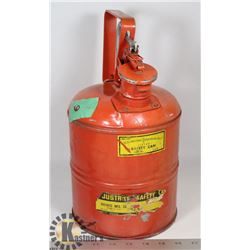 VINTAGE METAL SAFETY CAN