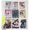 Image 1 : AUTOGRAPHED HOCKEY CARDS 9 CARD SHEET - JARVIS;