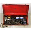 Image 1 : RED TOOL BOX WITH TOOLS
