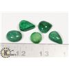 Image 1 : #173-GREEN EMERALD GEMSTONE 67.90ct
