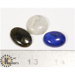 #147-MOONSTONE/ LAPIS LAZULI/ LABRADORITE