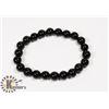 Image 1 : #233-RAINBOW BLACK OBSIDIAN BRACELET 8mm/ 7.5"