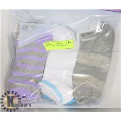 3PK LADIES ANKLE SOCKS