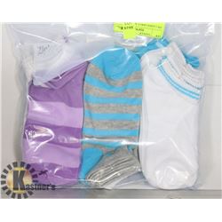 3PK LADIES ANKLE SOCKS