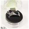 Image 1 : MENS TITANIUM ALLOY CUBIC ZIRCONIA BLACK AGATE