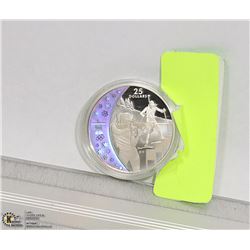 VAN MARATHON OLYMPIC 1 TROY OZ - $25 SILVR COIN