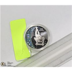 VAN OLYMPIC 1 TROY OZ - $25 SILVER